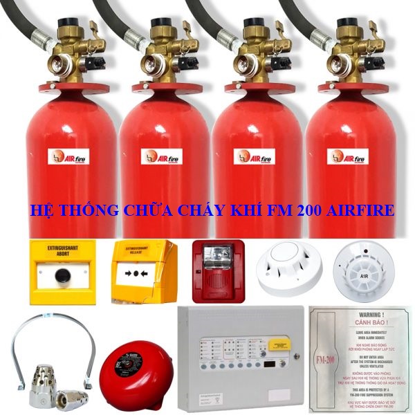 Hệ thống chữa cháy khí FM-200 AirFire