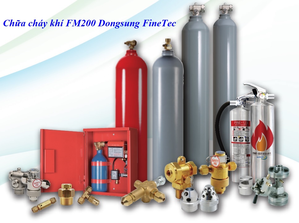 FM200 gas independent fire extinguisher