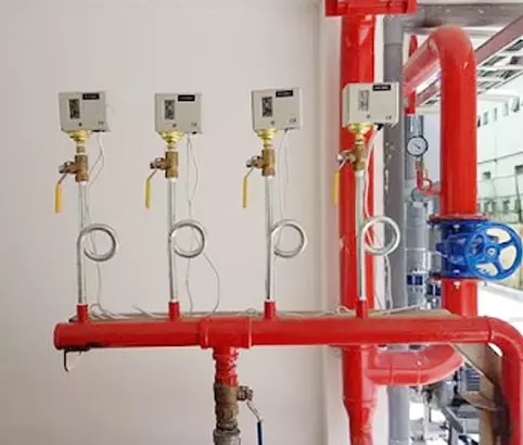 Tác Dụng Công tắc áp lực lắp đặt trong phòng cháy