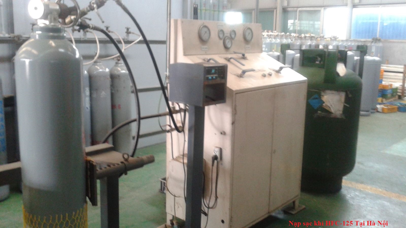 Nạp sạc khí HFC-125 Hà Nội