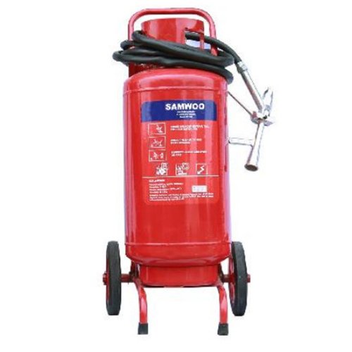 Bình chữa cháy xe đẩy bột ABC 35kg Samwoo MFTZL35